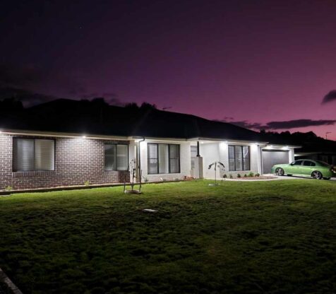 Home in Googong, NSW with LED lights installed.