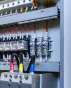 Photo of a switchboard installation