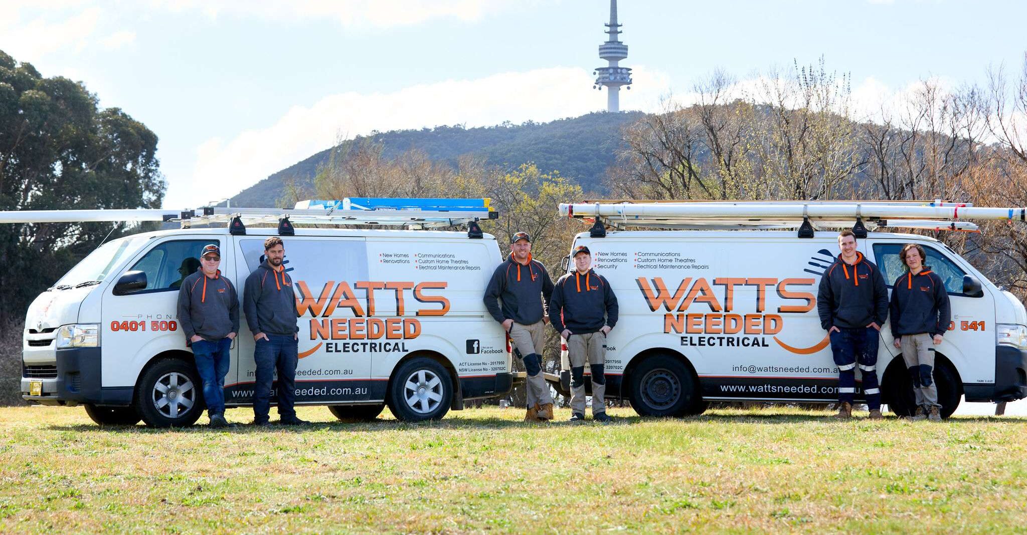 Watts Needed Electrical - Canberra's top electricians and emergency electricians