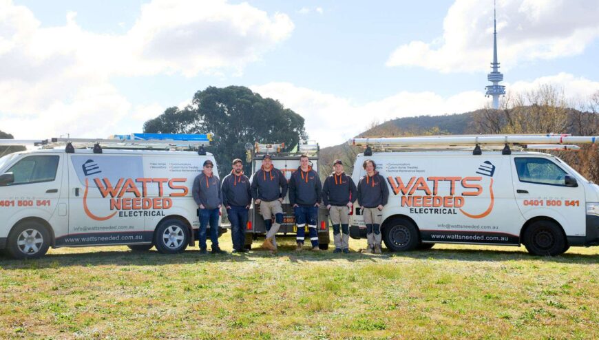 watts needed team - licensed and professional electricians canberra