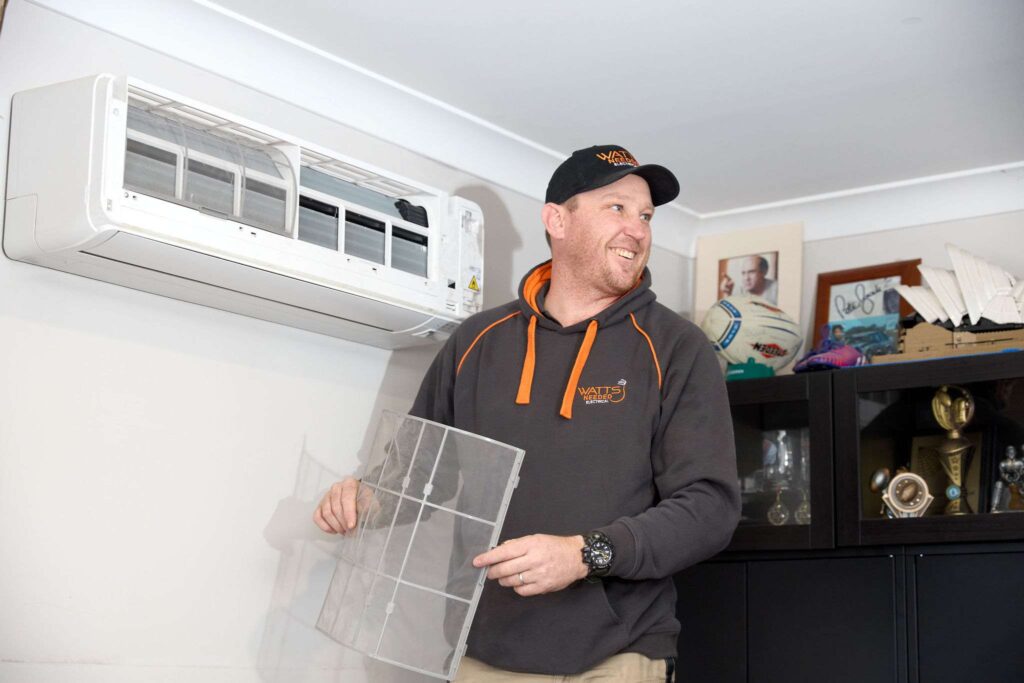 Air conditioner installation